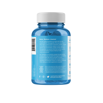 Goli Ashwagandha – Gomitas Antiestrés con KSM-66®