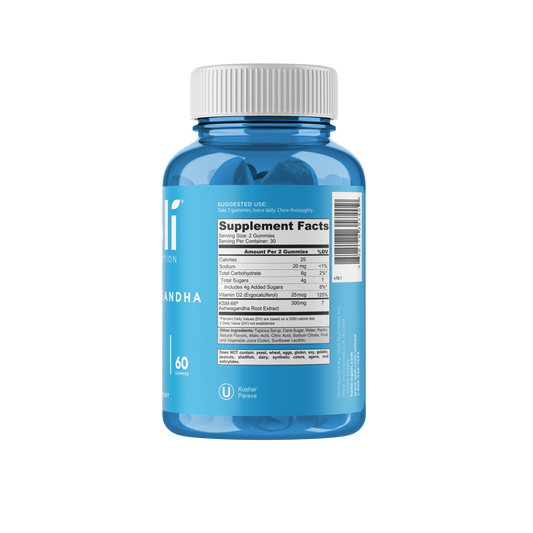 Goli Ashwagandha – Gomitas Antiestrés con KSM-66®