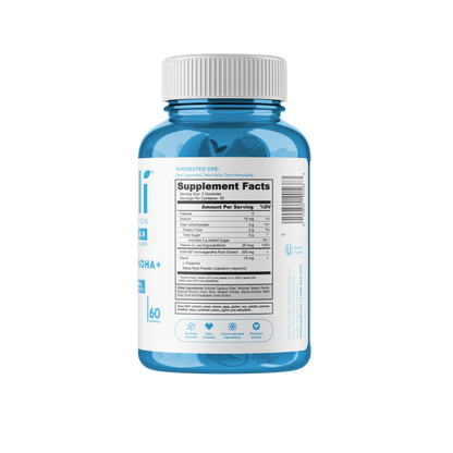 Goli Ashwagandha Zero Sugar  – Gomitas Antiestrés con KSM-66®